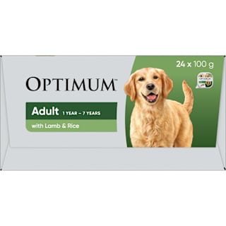 Optimum Adult Lamb & Rice Wet Dog Food