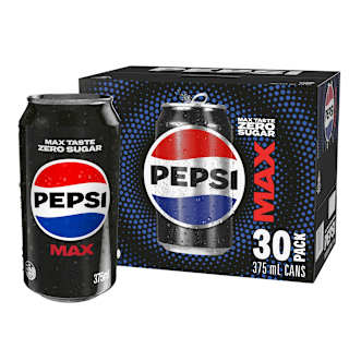 Pepsi Max No Sugar Soda Cans
