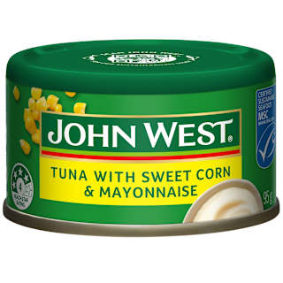 John West Sweet Corn & Mayonnaise Tuna Tempters