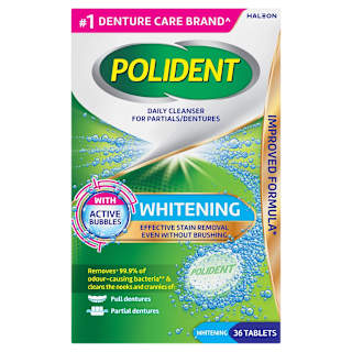 Polident Denture Whitening Cleanser