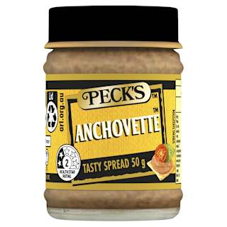 Pecks Anchovette Fish Spread