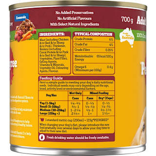 Pedigree Casserole With Beef & Gravy Wet Dog Food Can