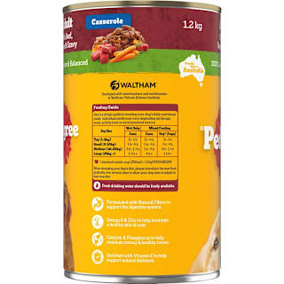 Pedigree Casserole With Beef & Gravy Wet Dog Food Can