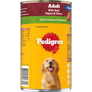 Pedigree Casserole With Beef & Gravy Wet Dog Food Can