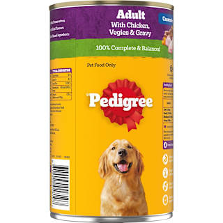 Pedigree Casserole With Chicken & Gravy Wet Dog Food Can