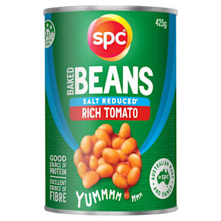 SPC Baked Beans Salt Reduced Tomato Sauce