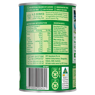 SPC Baked Beans Salt Reduced Tomato Sauce