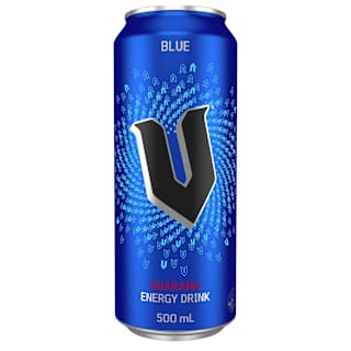 V Energy Drink Blue Can