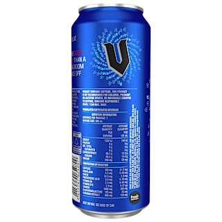 V Energy Drink Blue Can