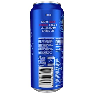 V Energy Drink Blue Can