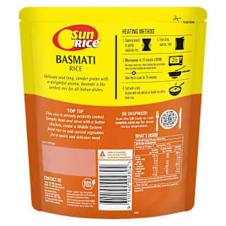 SunRice Microwave Indian Aromatic Basmati Rice