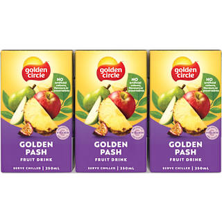 Golden Circle Golden Pash Fruit Drink Multipack Poppers