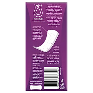 Poise Liners Extra Long