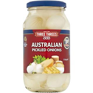 Three Threes Pickled Onions