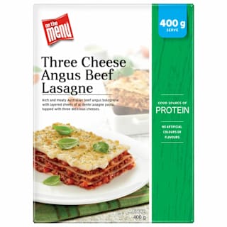 On The Menu Angus Beef Lasagne