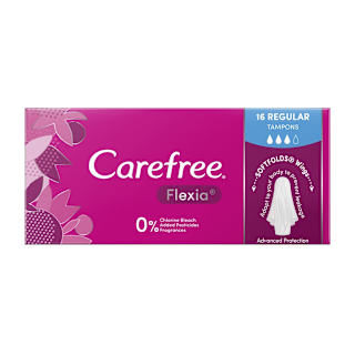 Carefree Tampons Flexia Regular