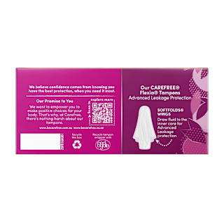 Carefree Tampons Flexia Regular