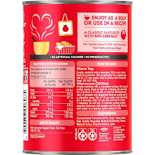 Heinz Big Red Salt Reduced Condensed Tomato Soup