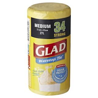 Glad Kitchen Tidy Wavetop Medium