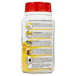 White King Bleach Lemon Tablets