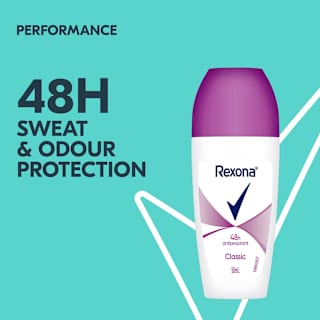 Rexona Women Antiperspirant Roll On Deodorant Classic