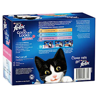 Felix As Good As It Looks Kitten Menus