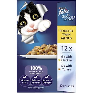 Felix As Good As It Looks Poultry Twin Menus