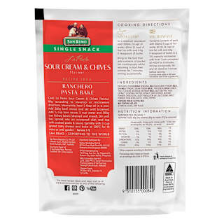 San Remo La Pasta Sour Cream & Chives Pasta & Sauce