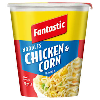 Fantastic Chicken & Corn Noodle Cup