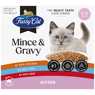 Fussy Cat Tasty Kitten