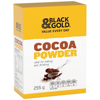 Black & Gold Cocoa Powder