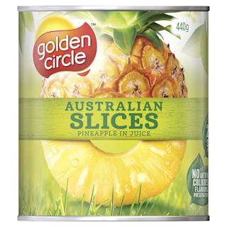 Golden Circle Pineapple Sliced In Natural Juice
