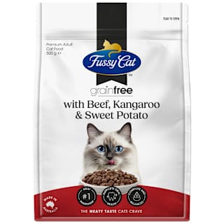 Fussy Cat Grain Free Beef and Kangaroo with Sweet Potato Dry Cat Food
