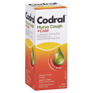 Codral Relief Mucus Cough & Cold Liquid
