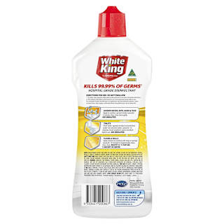 White King Bathroom Power Gel Lemon