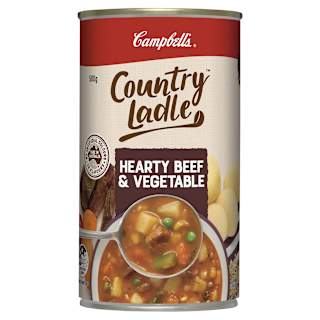 Campbell's Soup Country Ladle Hearty Beef & Vegetable