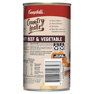 Campbell's Soup Country Ladle Hearty Beef & Vegetable
