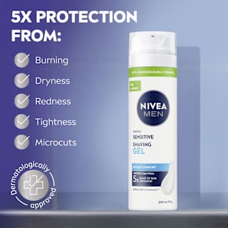 NIVEA MEN Sensitive Shaving Gel
