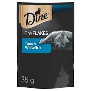 Dine Fine Flakes Tuna & Whitefish Wet Cat Food