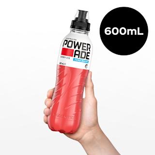 Powerade Berry Ice Zero Sports Drink Sipper Cap