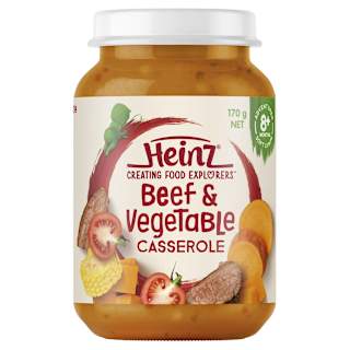 Heinz Beef & Vegetable Casserole 8 Months