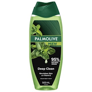 Palmolive Men Deep Clean Body Wash With Spearmint Oil pH Balanced