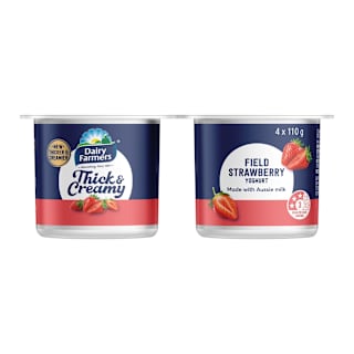 Dairy Farmers Thick & Creamy Yoghurt Strawberry