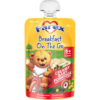 Farex Baby Breakfast To Go Creamy Baby Porridge