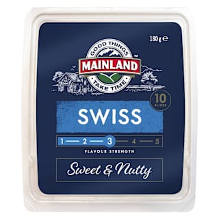 Mainland Swiss Cheese Slices