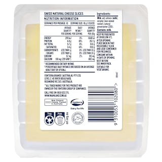 Mainland Swiss Cheese Slices