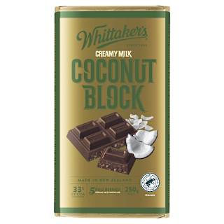 Whittaker's Block Coconut 33% Cocoa