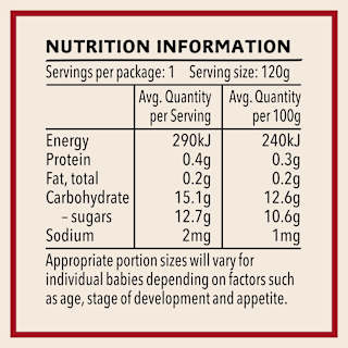 Heinz Apple, Strawberry & Passionfruit Baby Food Pouch 8+ months 120g