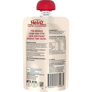 Heinz Apple, Strawberry & Passionfruit Baby Food Pouch 8+ months 120g