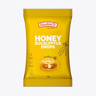 Double D Eucalyptus & Honey Drops Eucalyptus & Honey